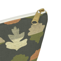 Frond Accessory Pouch w T-bottom in Green